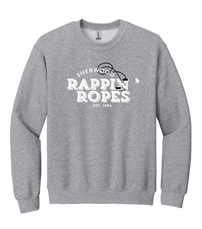 18000 Adult Rappin Ropes Crewneck - Sport Grey